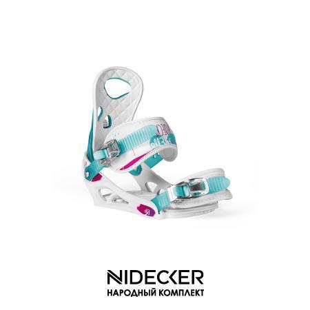 Комплект NDK2 Сноуборд+крепления NIDECKER Elle 2015-16 (женский) 