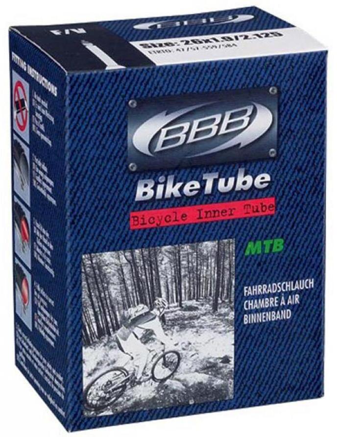 Велокамера BBB BikeTube 26x1 3/8 AV