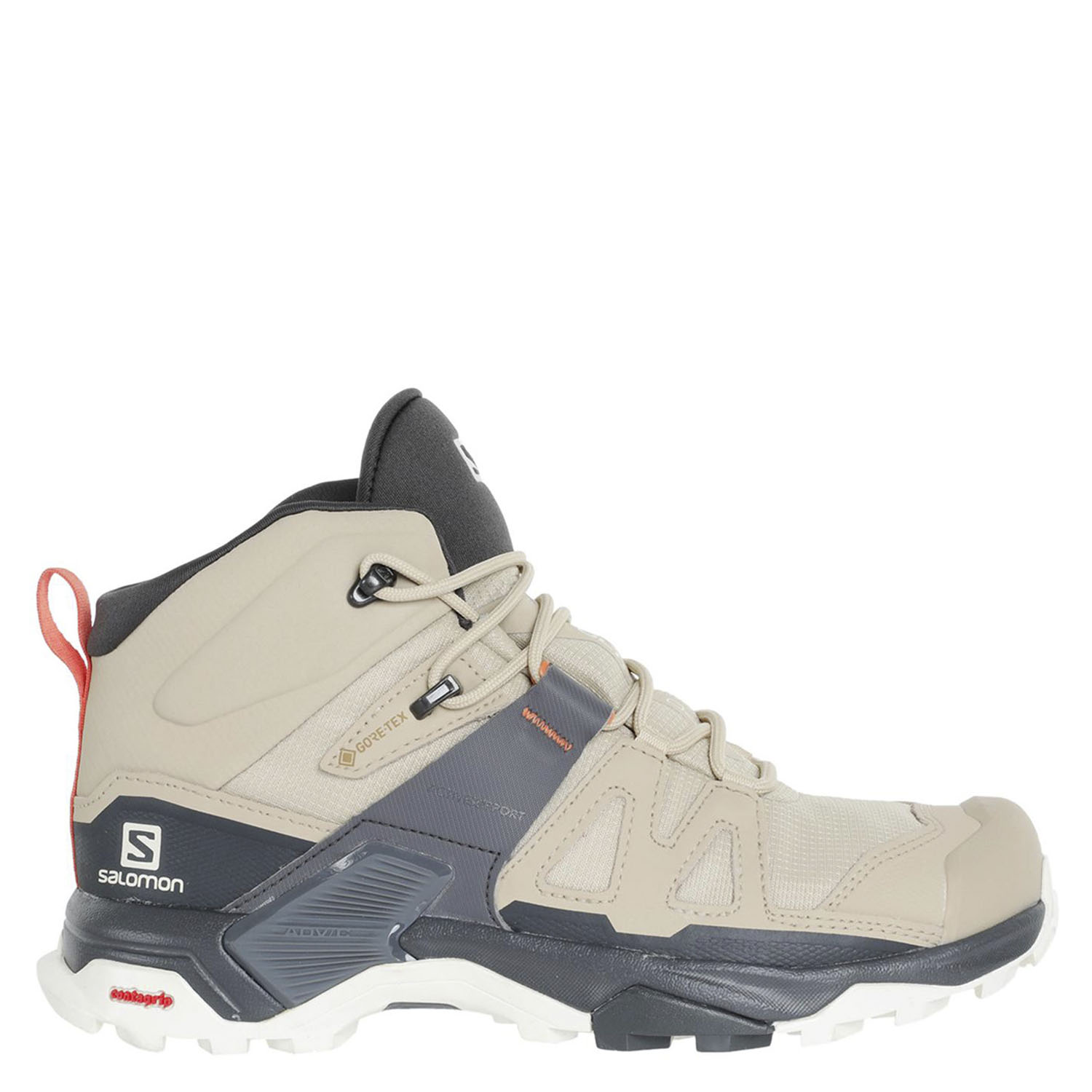 Ботинки SALOMON X Ultra 4 Mid Gtx W Safari/Mgnt/