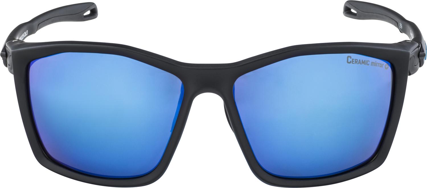 Очки солнцезащитные ALPINA Twist Five CM+ Black Matt/Blue Mirror