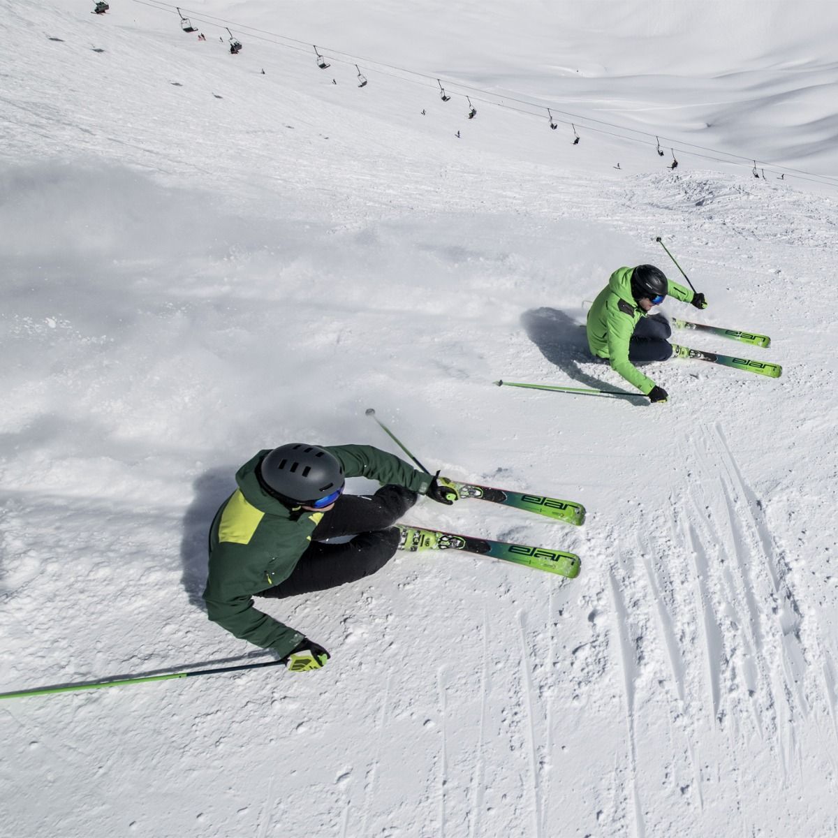 Горные лыжи с креплениями ELAN 2019-20 SLX FusionX + EMX 12 FusionX