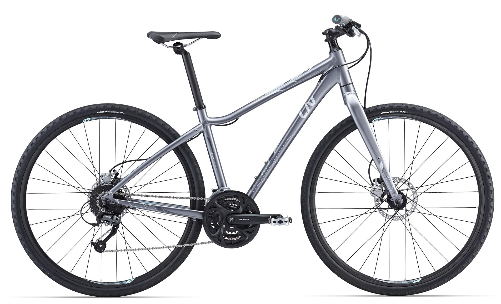 

Велосипед Giant Rove Disc Lite 2016 Silver / Серебристый