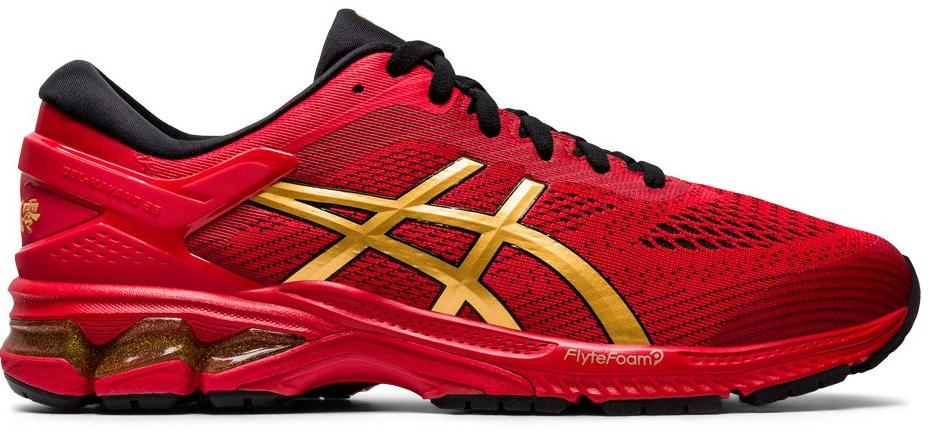 Кроссовки Asics Gel-kayano 26 - lucky Classic red/Pure gold