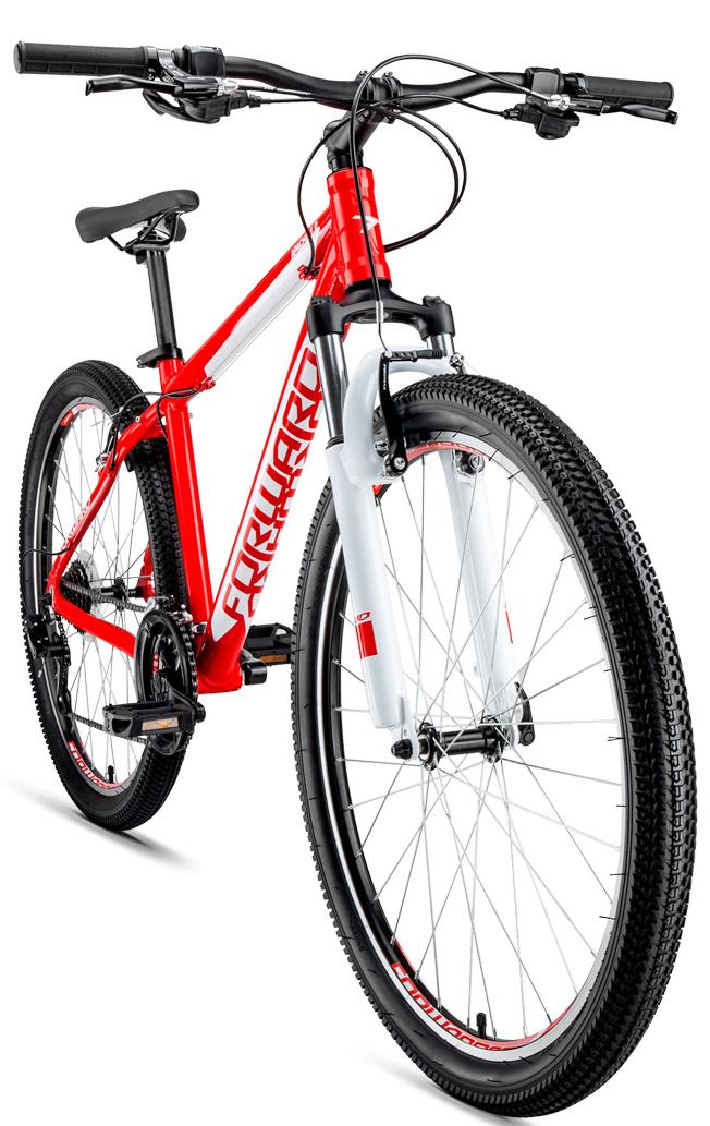 Велосипед Forward Apache 27,5 1.0 2019 Красный/Белый