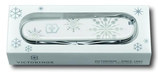 Нож Victorinox Explorer White Christmas SE2017 (1.6703.77) 16функций белый