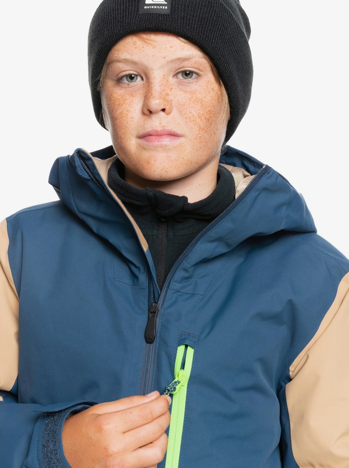 Куртка сноубордическая детская Quiksilver Travis Rice - Snow Jacket for Boy's Insignia Blue