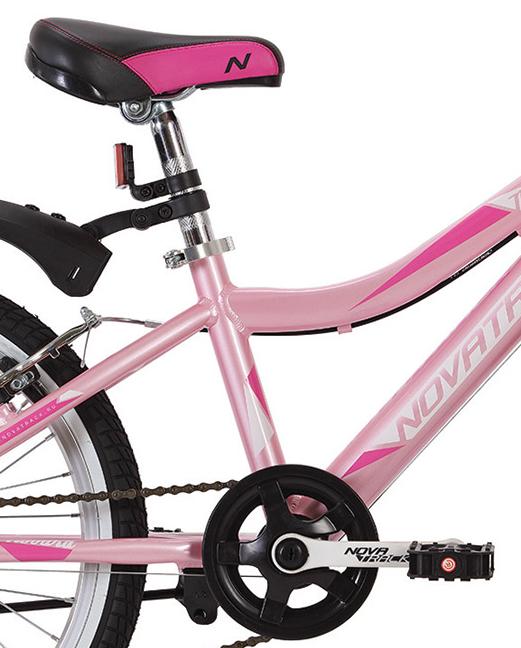 Велосипед Novatrack Novara 20 2019 розовый