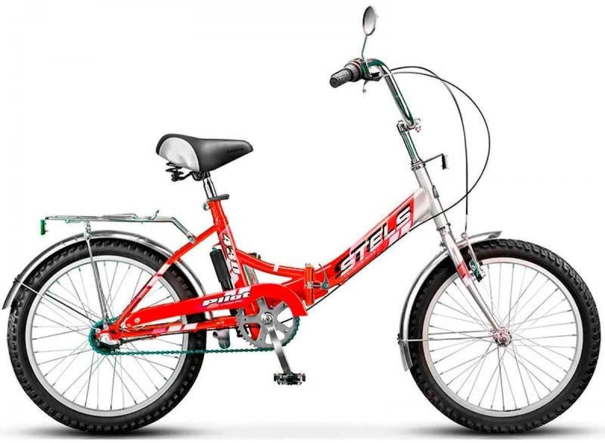Велосипед Stels Pilot 430 20 2020 Серый/Красный