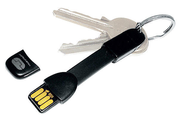 Брелок TRUE UTILITY MobileCharger- USB to Micro USB - White