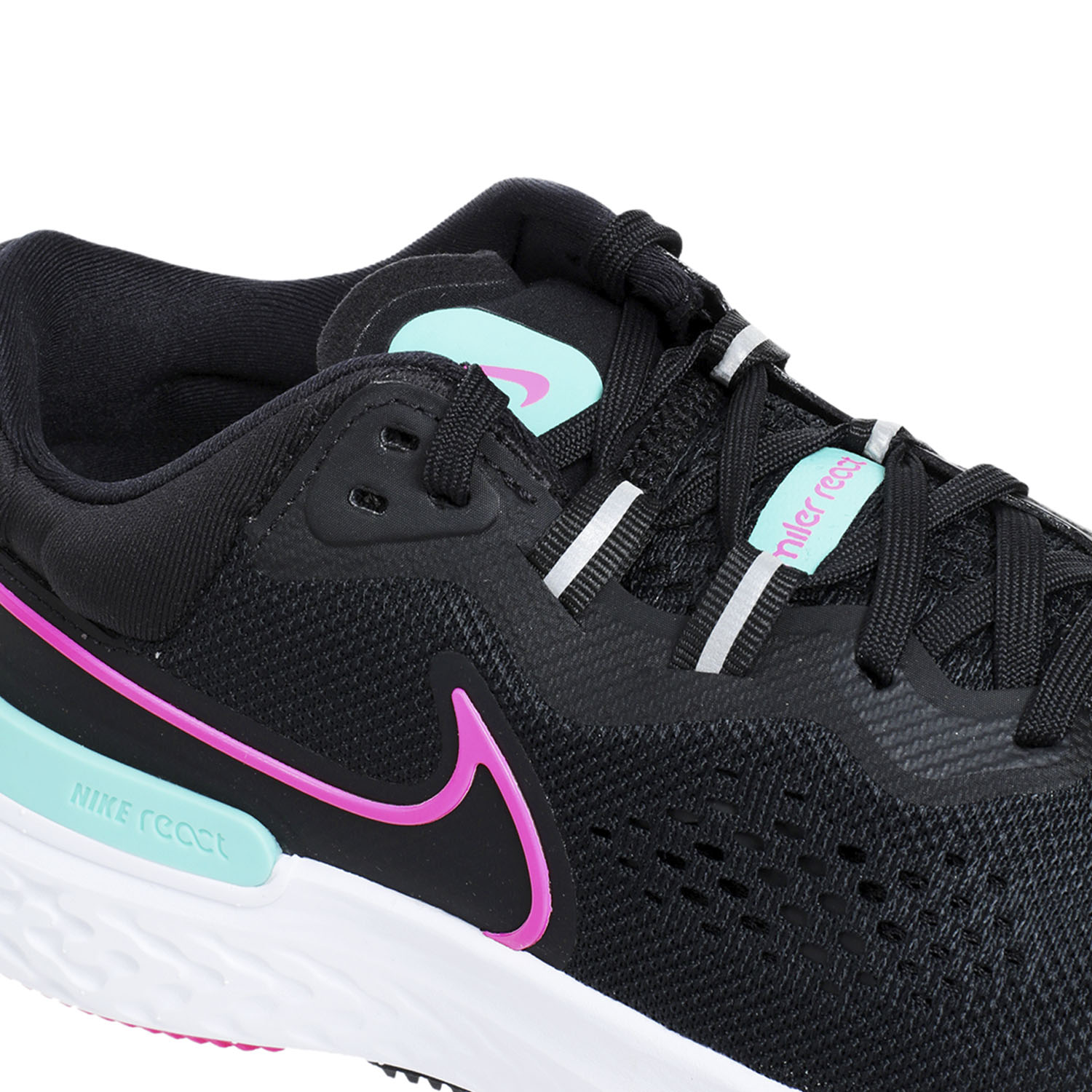 Кроссовки Nike React Miler 2 W Black/Pink