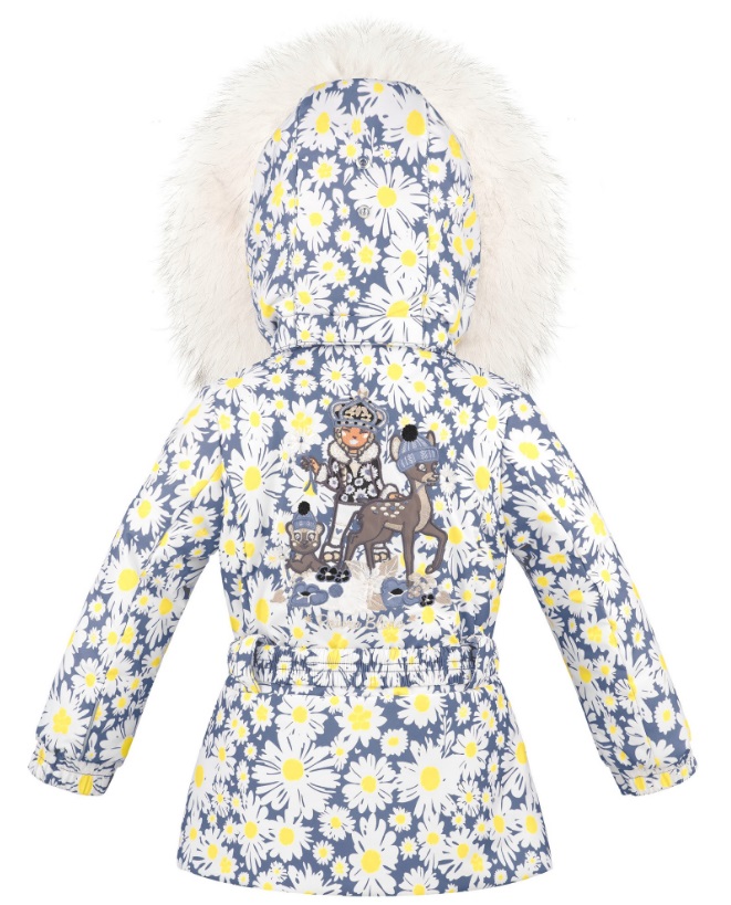 Куртка горнолыжная детская Poivre Blanc 2020-21 W20-1003-BBGL/B Daisy yellow