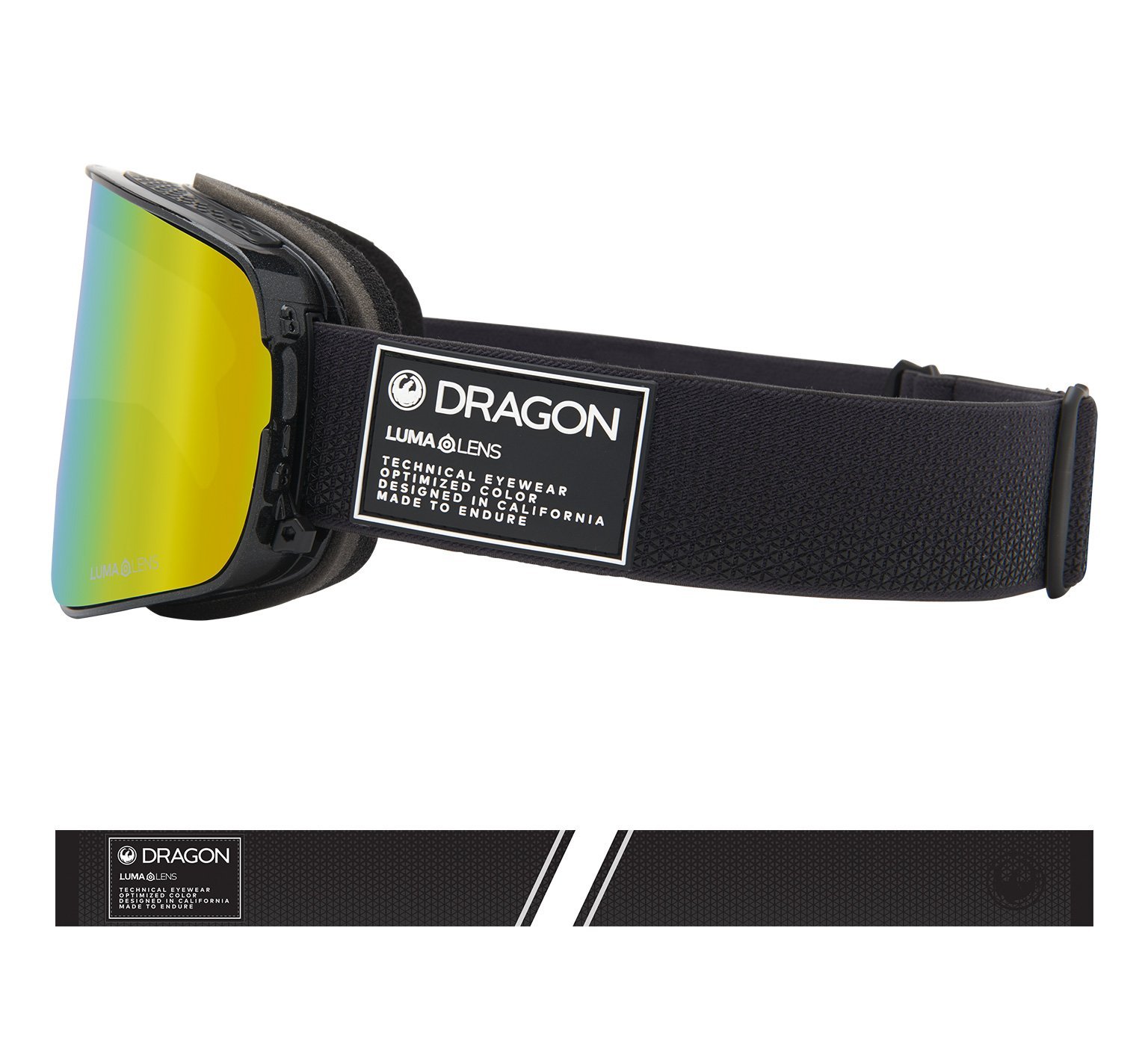 Очки горнолыжные Dragon 2020-21 NFX2 Anthracite/LL Gold Ion