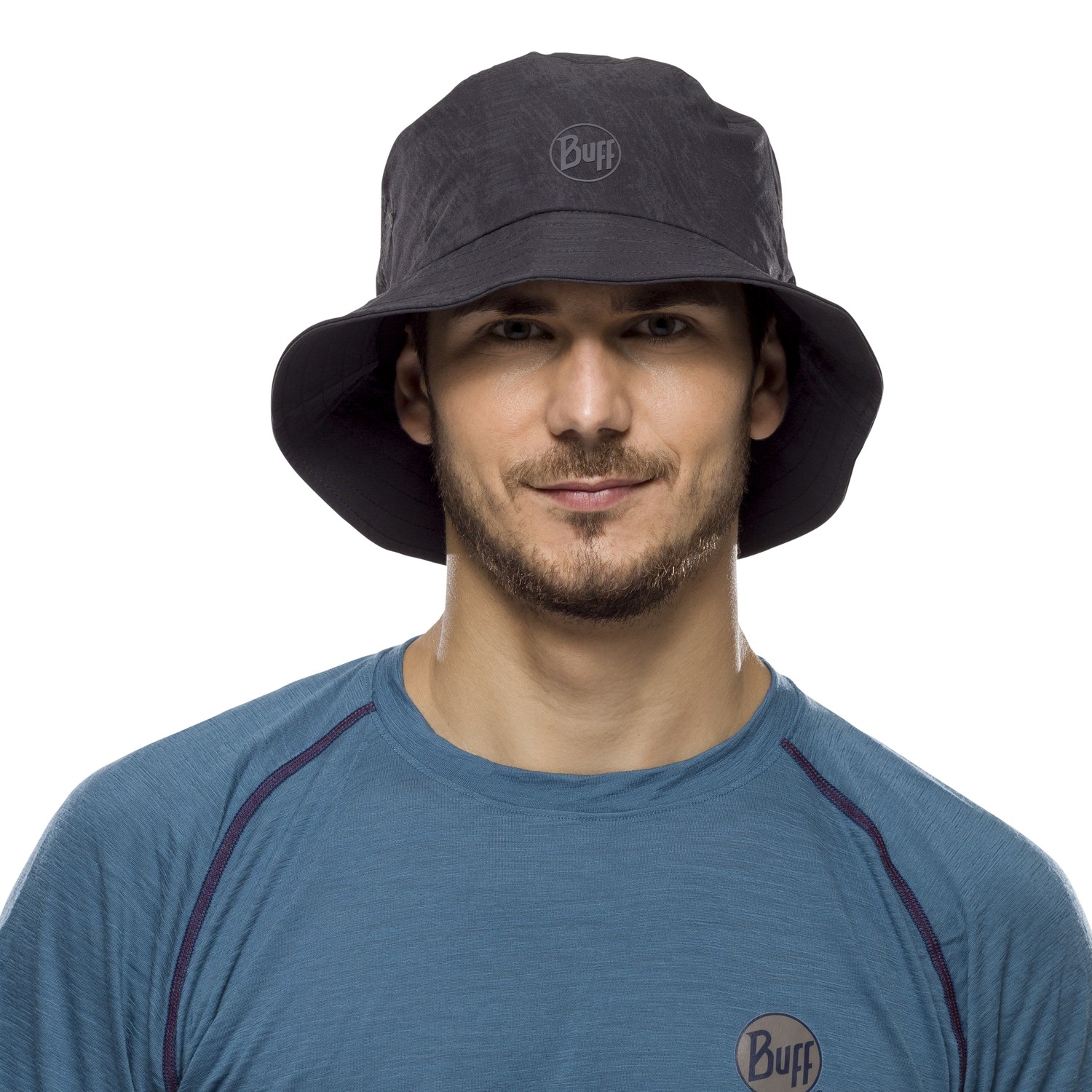 Панама Buff Trek Bucket Hat Checkboard Moss Green S/M