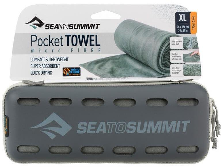 Полотенце Sea To Summit Pocket Towel XL Grey
