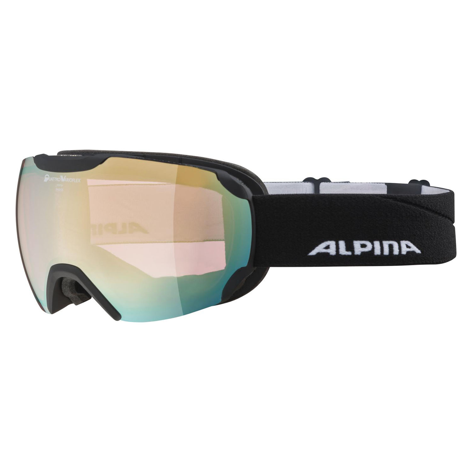 Очки горнолыжные ALPINA Pheos Qv Black Matt