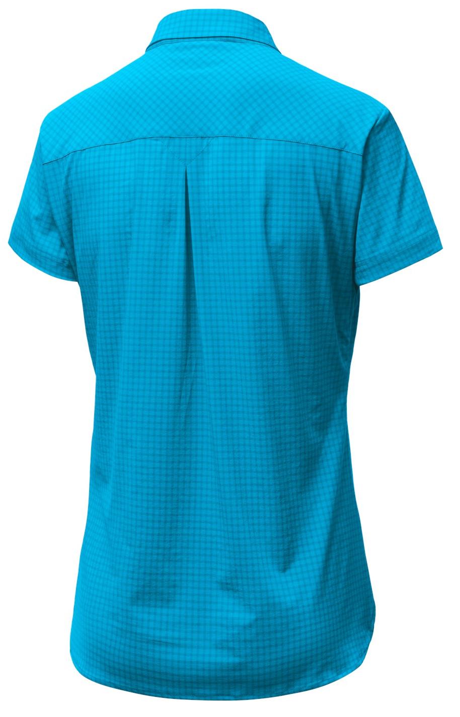 Рубашка Salewa PUEZ MINICHECK DRY W S/S SRT hawaiian blue