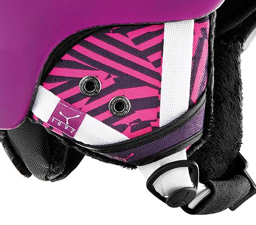 Шлем детский CEBE Suspense Deluxe Matt Pink Zebra