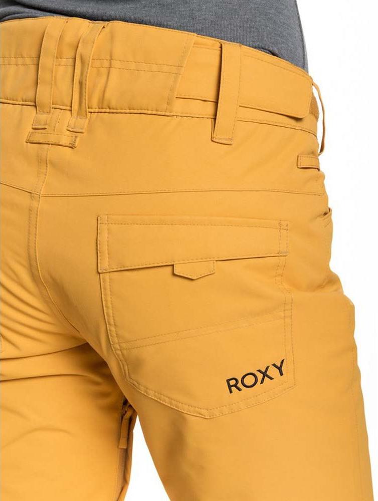 Брюки сноубордические Roxy 2019-20 Backyard Spruce Yellow