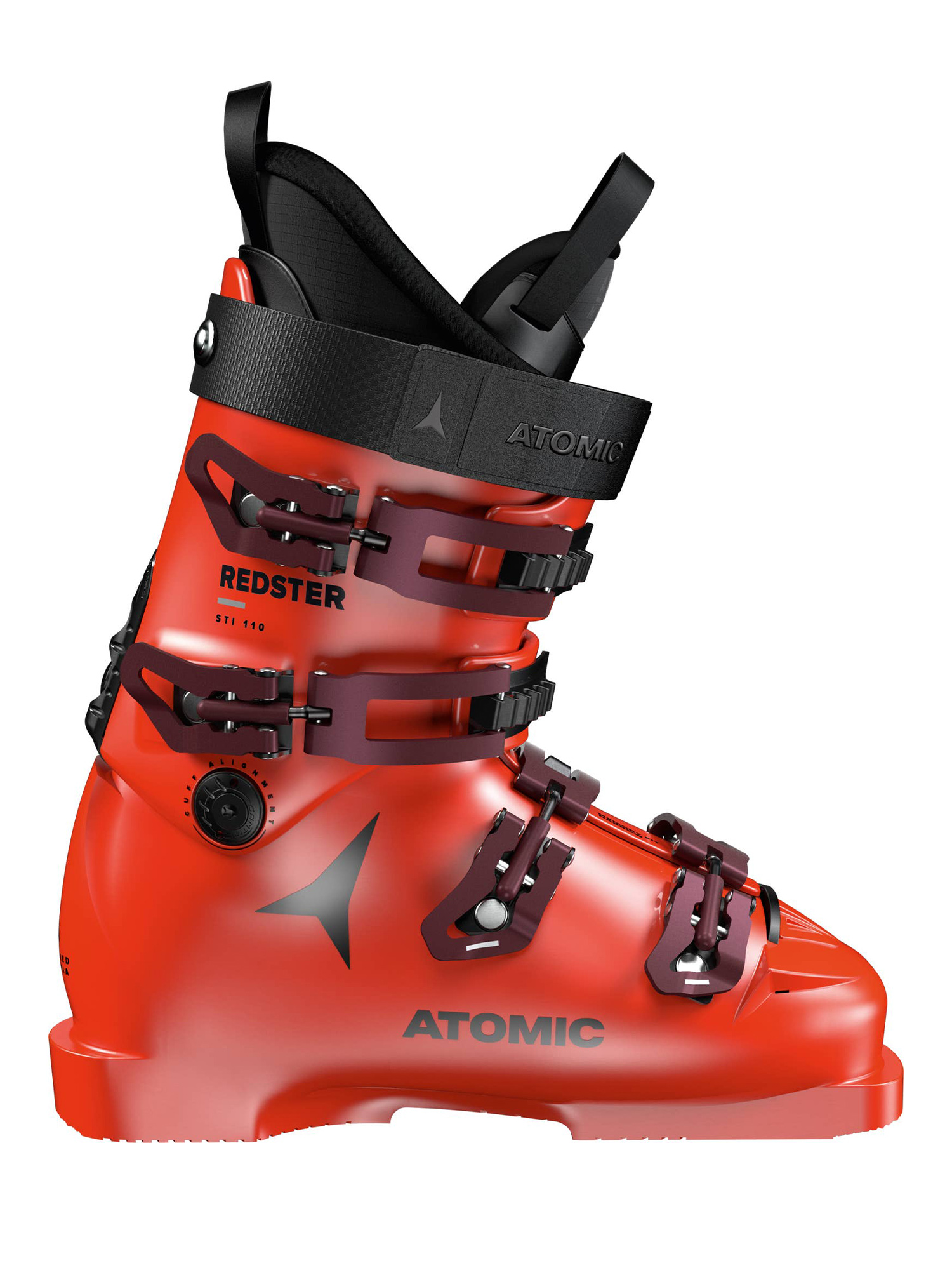 （新品同様）ATOMIC REDSTER STI 110 （25/25.5cm） Горнолыжные ботинки ATOMIC Redster STI 110 Red/Black — купить
