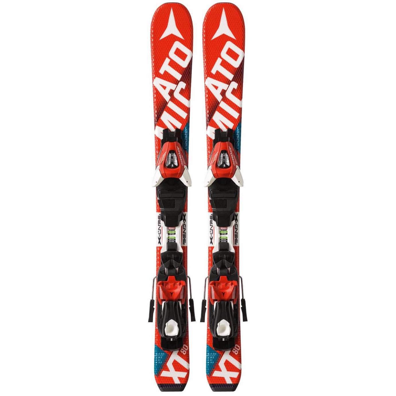 Горные лыжи с креплениями Atomic 2016-17 REDSTER JR I & XTE 045