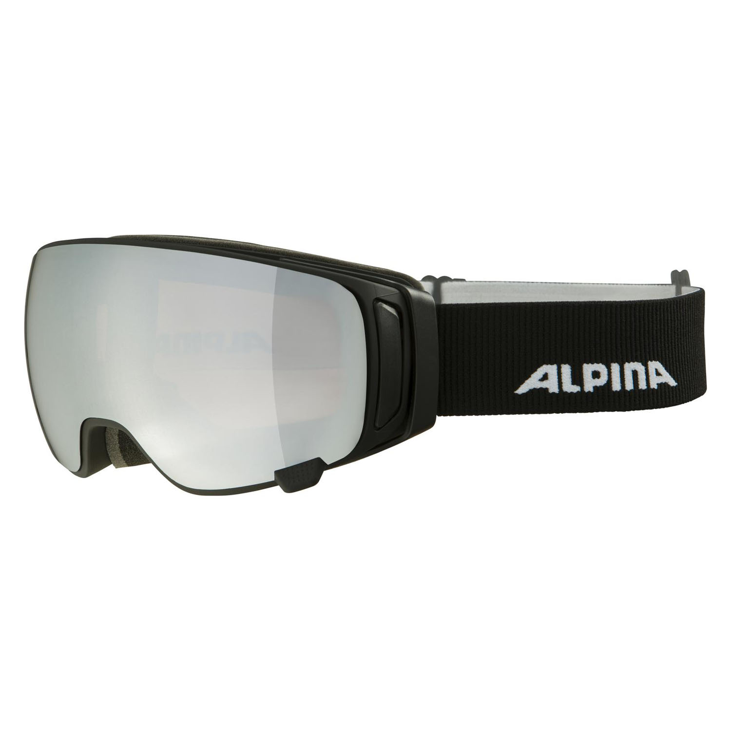 Очки горнолыжные Alpina 2022-23 Double Jack Mag Q-Lite Black Matt