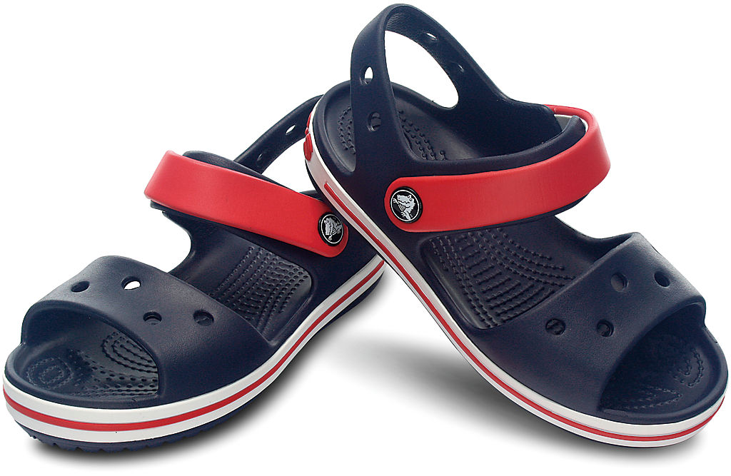 Сандалии Crocs Crocband Sandal Kids Navy/Red