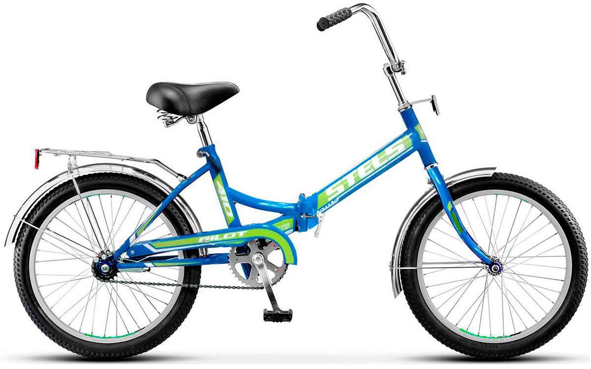 

Велосипед Stels Pilot 410 20 2018 Light Blue/green