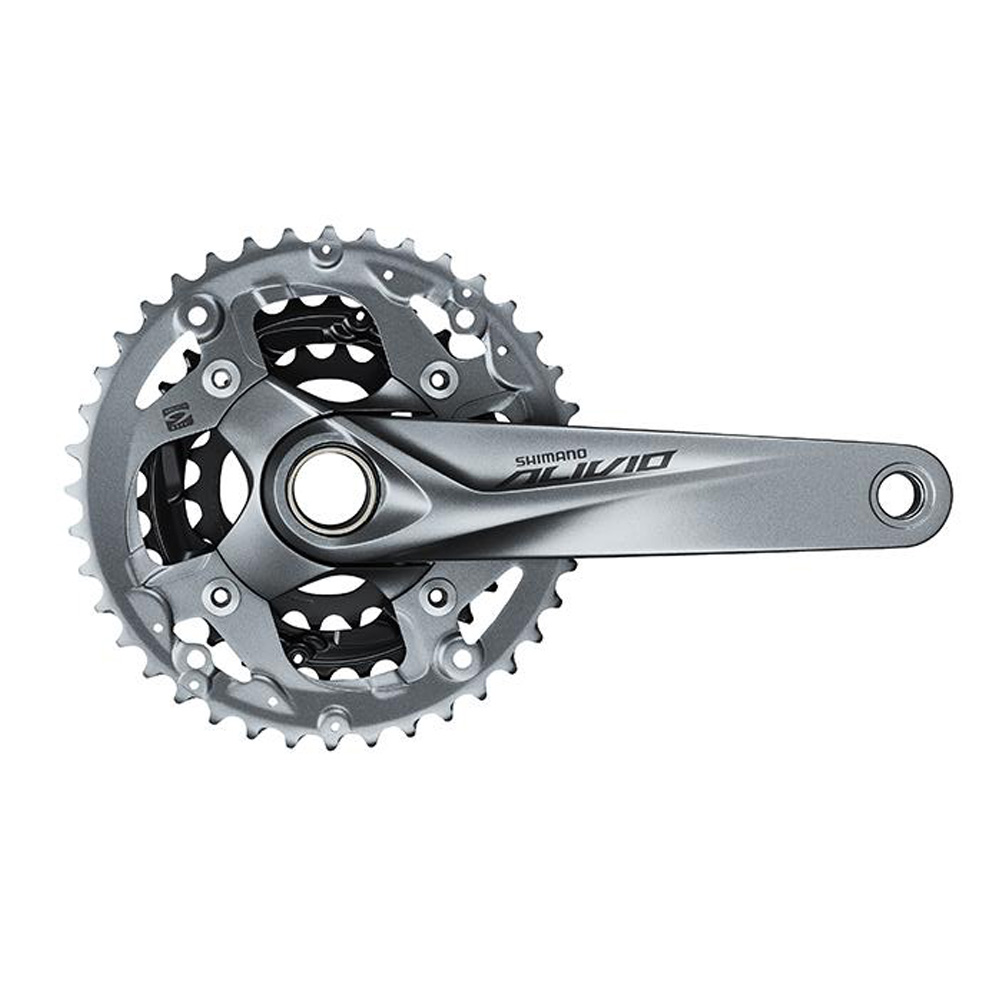 Система Шатунов Shimano 2017 Alivio, M4050, 175Мм, Ин. Вал, 40/30/22T, На 9Ск