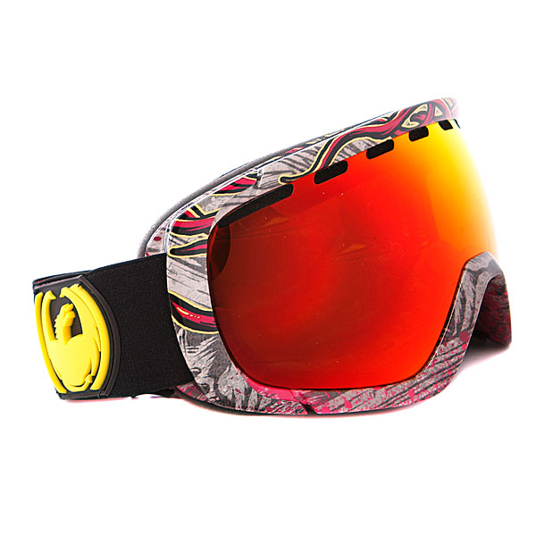 

Очки Горнолыжные Dragon 2017-18 Rogue Red Migraine/ Red Lonized