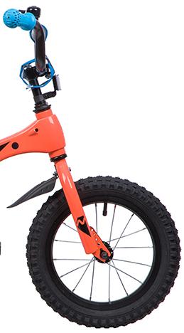 Велосипед Novatrack Blast 14 2019 оранжевый/неон