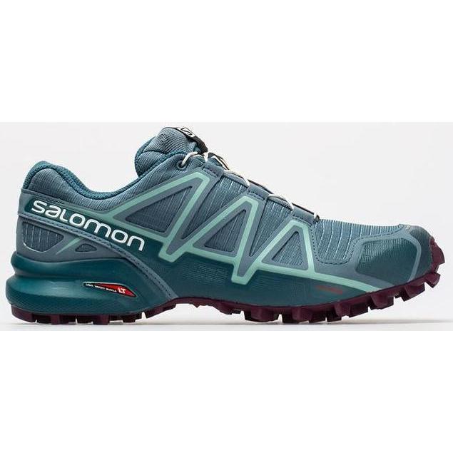 Беговые кроссовки SALOMON Speedcross 4 W Bluestone/MallaRed Blue/Dk Purple