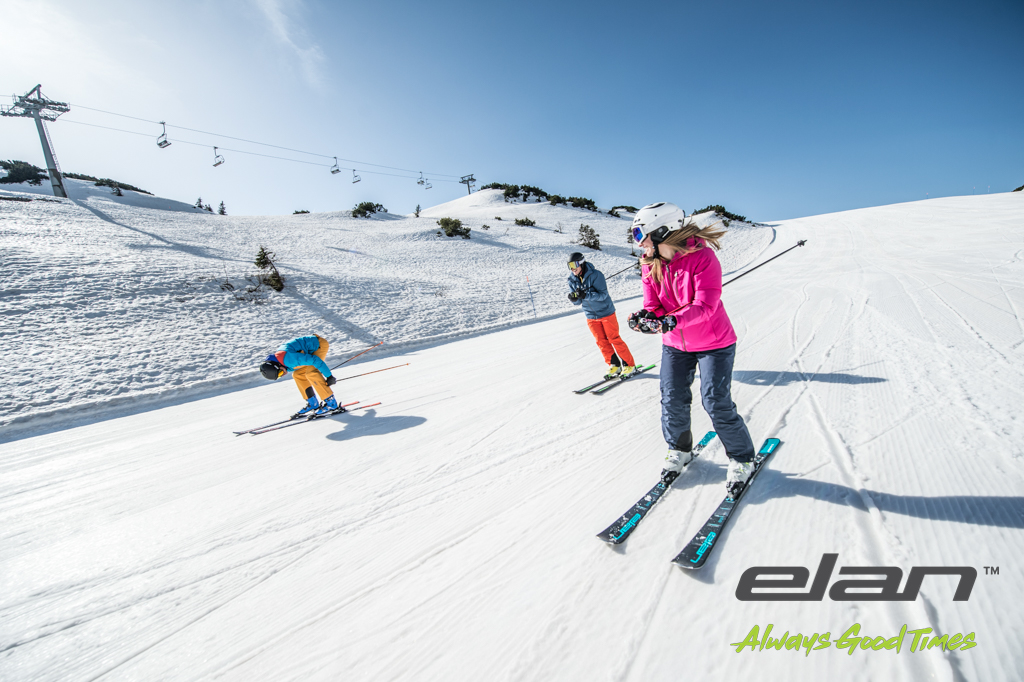 Горные лыжи с креплениями ELAN 2022-23 Element Black/Blue Ls + Elw 9 Shift
