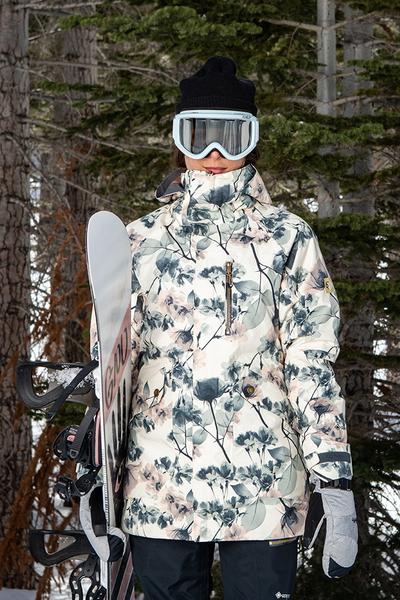 Куртка сноубордическая 686 2019-20 GLCR Gore-Tex Moonlight X-Ray Floral
