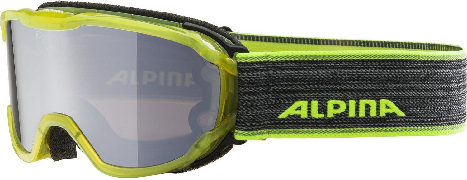 Очки горнолыжные Alpina 2019-20 Pheos Jr. Translucent Yellow M Black S3