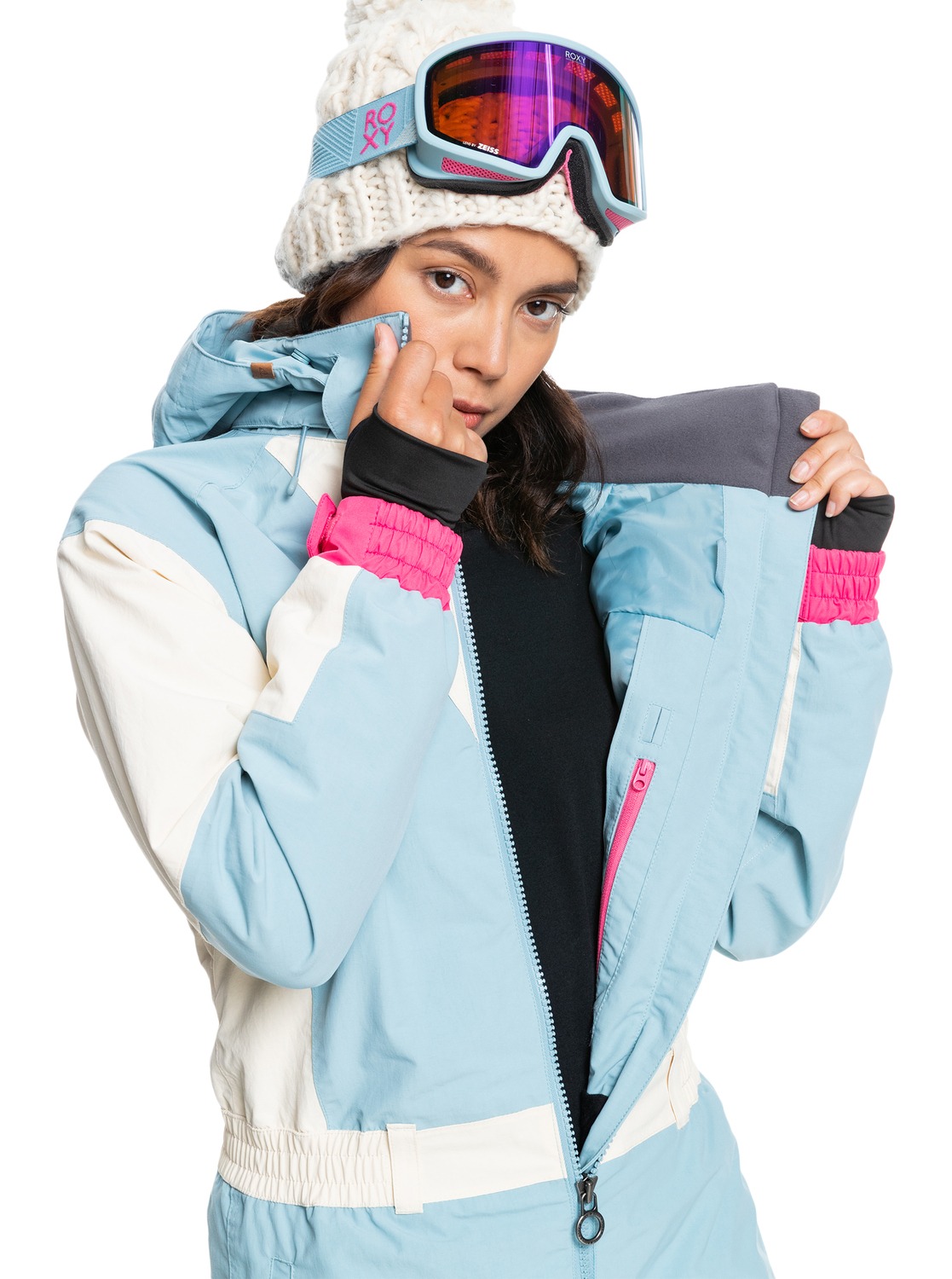 Комбинезон сноубордический Roxy Full Eclipse Snow Suit Stone Blue