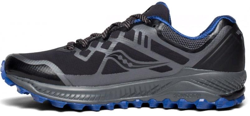 Беговые кроссовки Saucony 2019-20 Peregrine 8 GTX Black/Grey/Blue