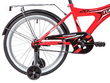 Велосипед Novatrack Turbo 20 2019 красный