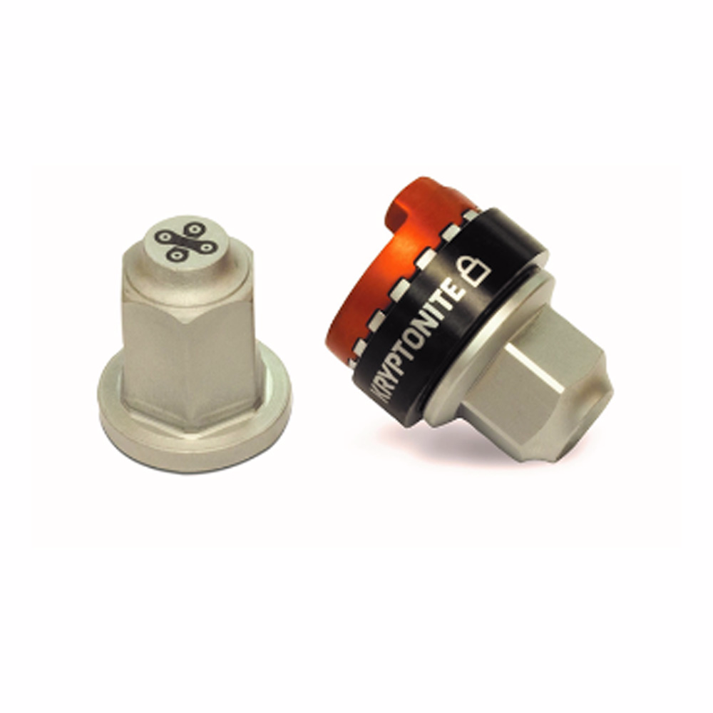 Замок Велосипедный Kryptonite Security Wheelnutz= M10 (Solid Axle-M10 Thread Size)