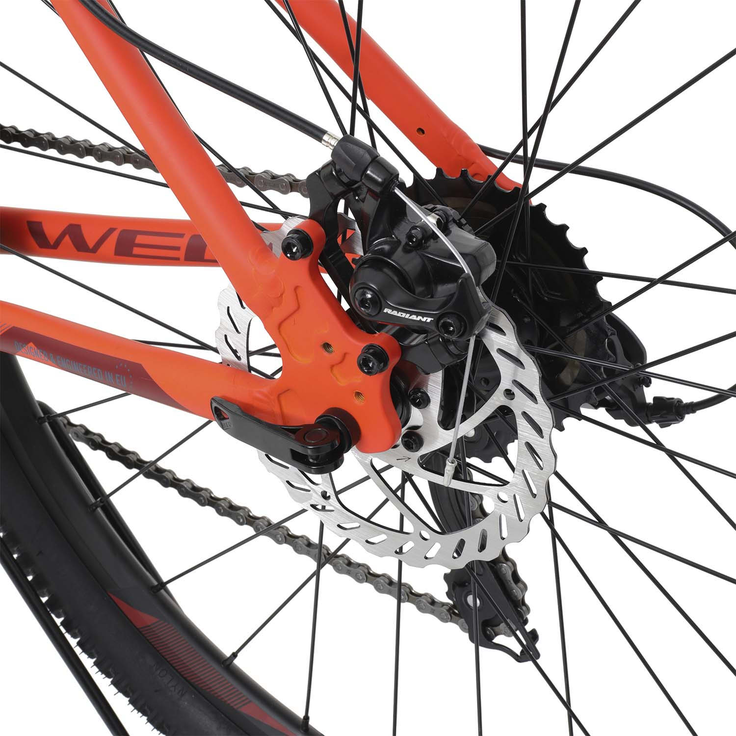 Велосипед Welt Ridge 1.0 D 27 promo 2023 Orange