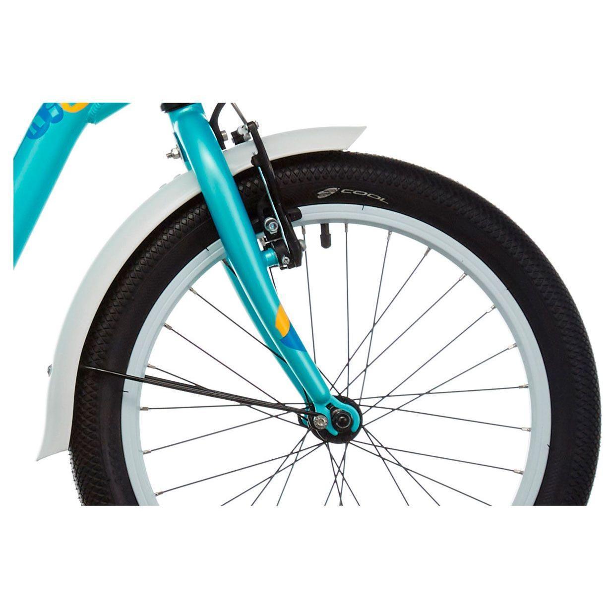 Велосипед Scool niXe Alloy 18 2018 light blue matt