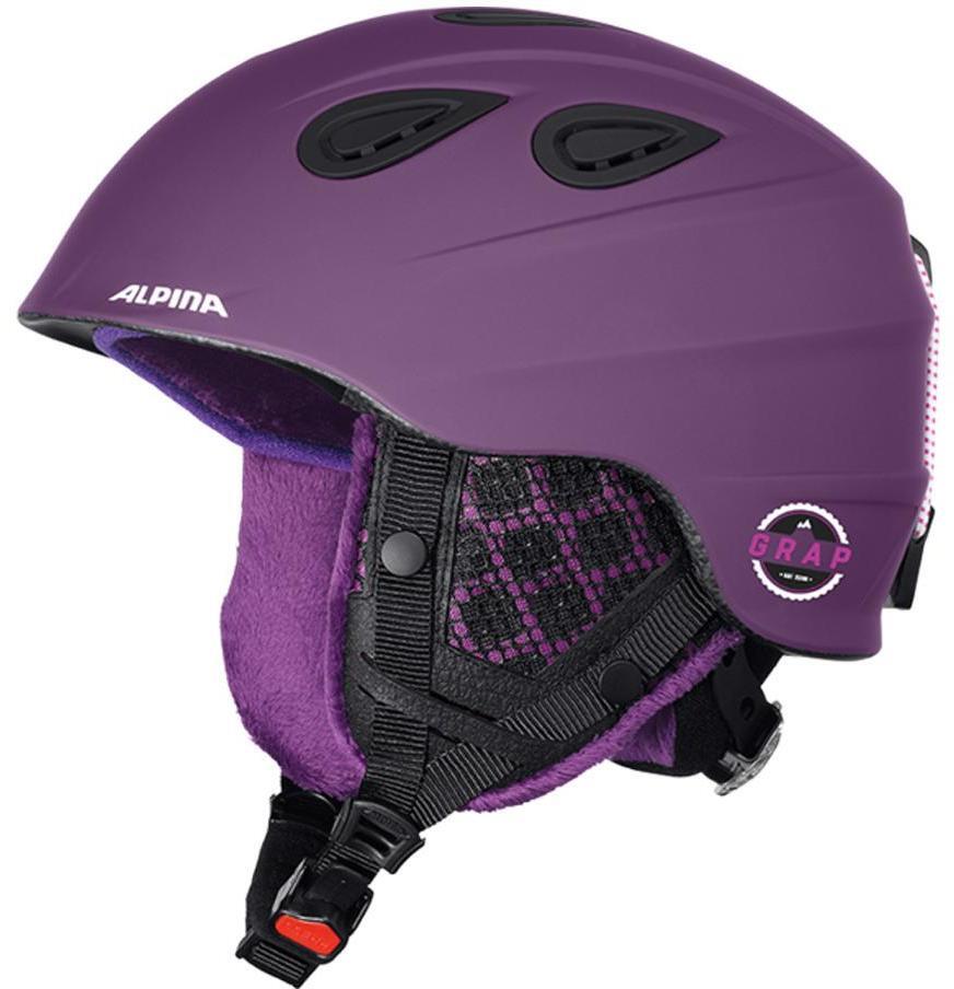 Зимний Шлем Alpina 2020-21 Grap 2.0 L.E. Deep/Violet Matt