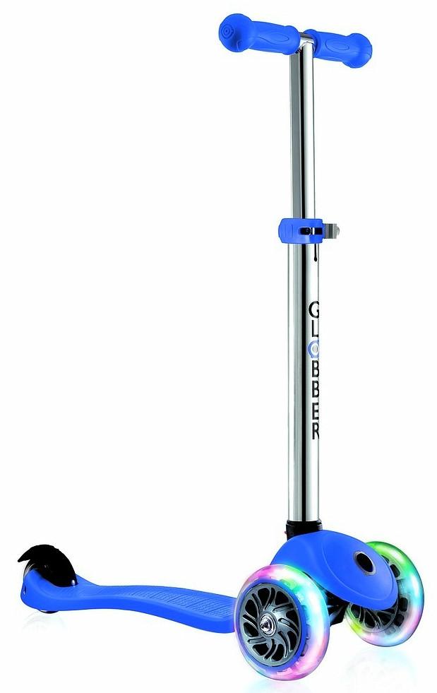 

Самокат Globber 2018 Primo Lights Синий