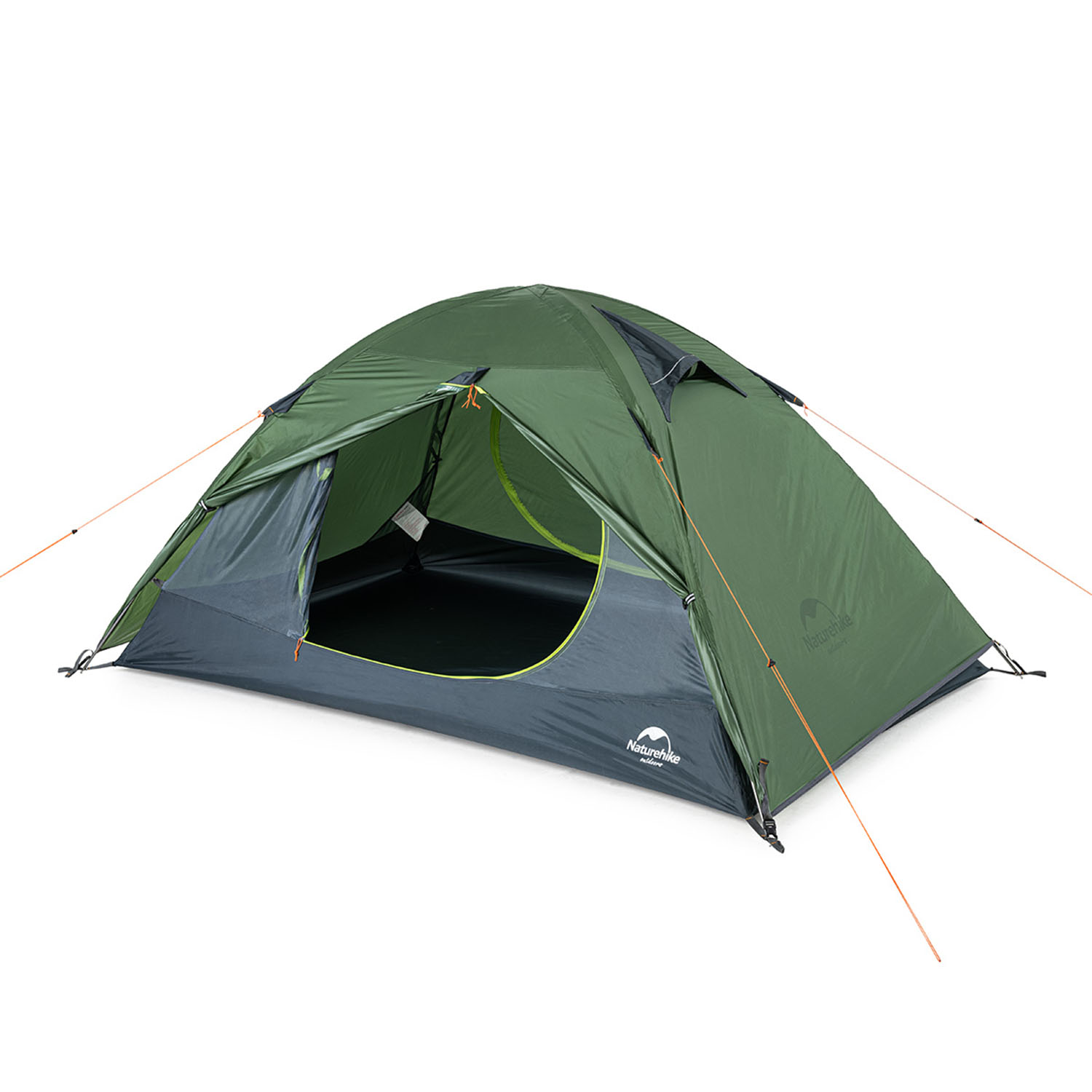 Палатка Naturehike Ultralight 20D Silicon Camping Tent 2 Man Forest Green