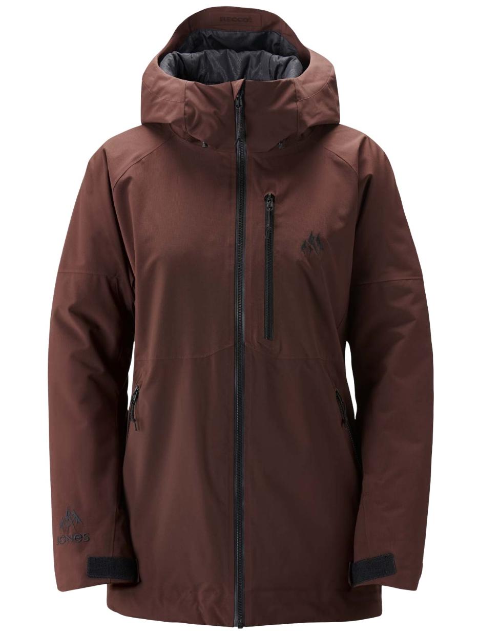 Куртка сноубордическая Jones Mountain Surf Parka W Vulcan Red