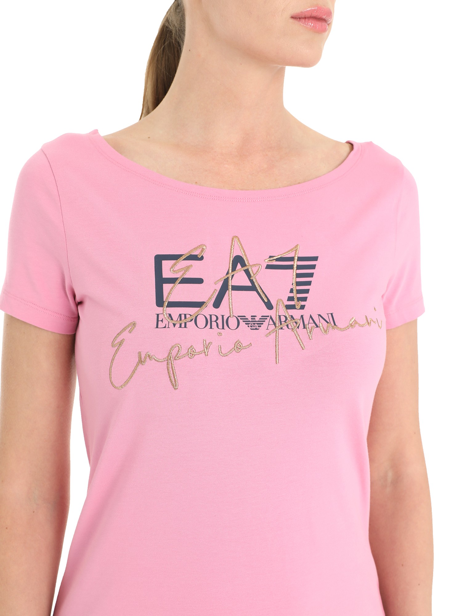 EA7 Emporio Armani T Shirt W Cashmere Rose