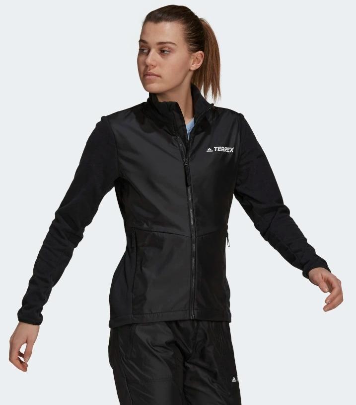 Куртка для активного отдыха Adidas Mt Windfl W Black – купить по цене 6399 руб, магазин «Кант»