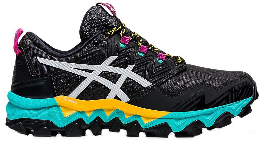 Беговые кроссовки для XC Asics Gel-FujiTrabuco 8 G-Tx Black/White