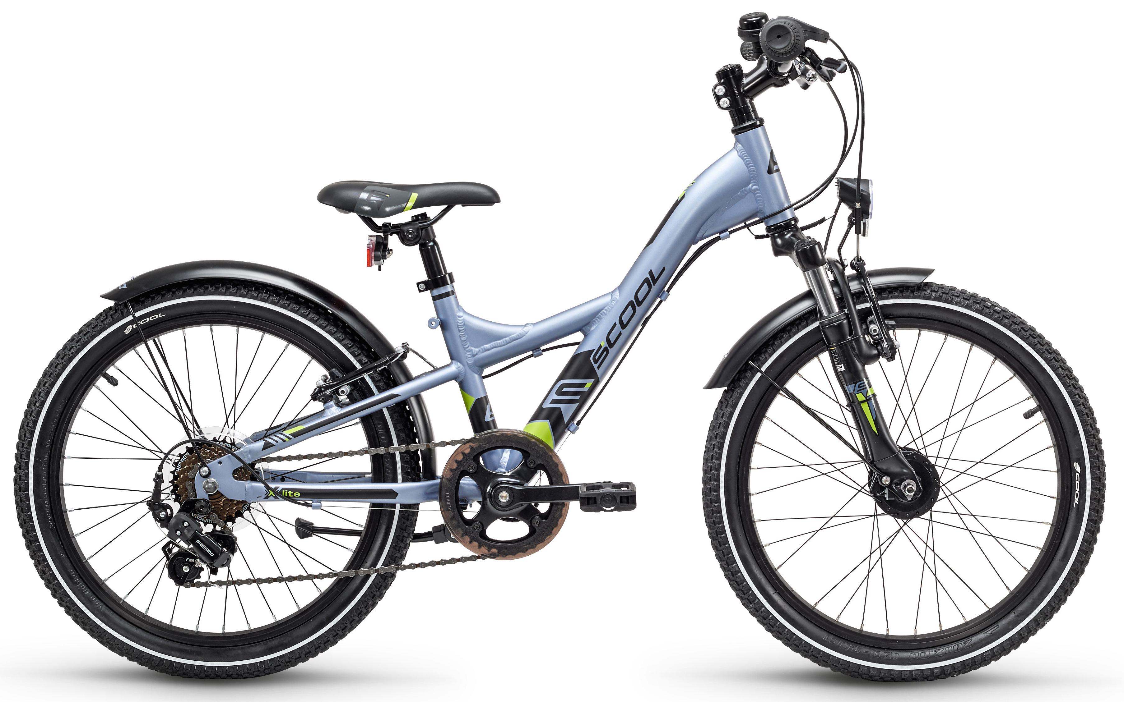 

Велосипед Scool Xxlite Alloy 20 7-S 2018 Dark Grey/black Matt