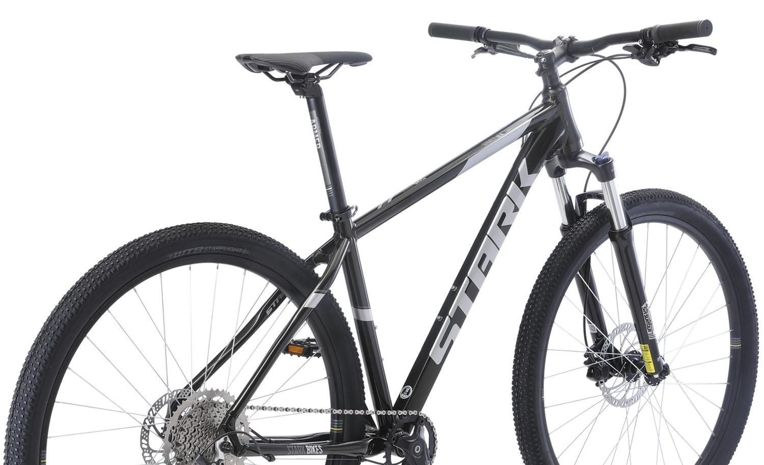 Велосипед Stark Armer 29,6 Hd 2022 черный/серебристый