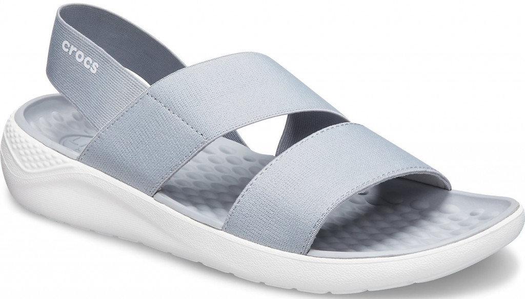 Сандалии Crocs LiteRide Stretch Sandal Light Grey/White